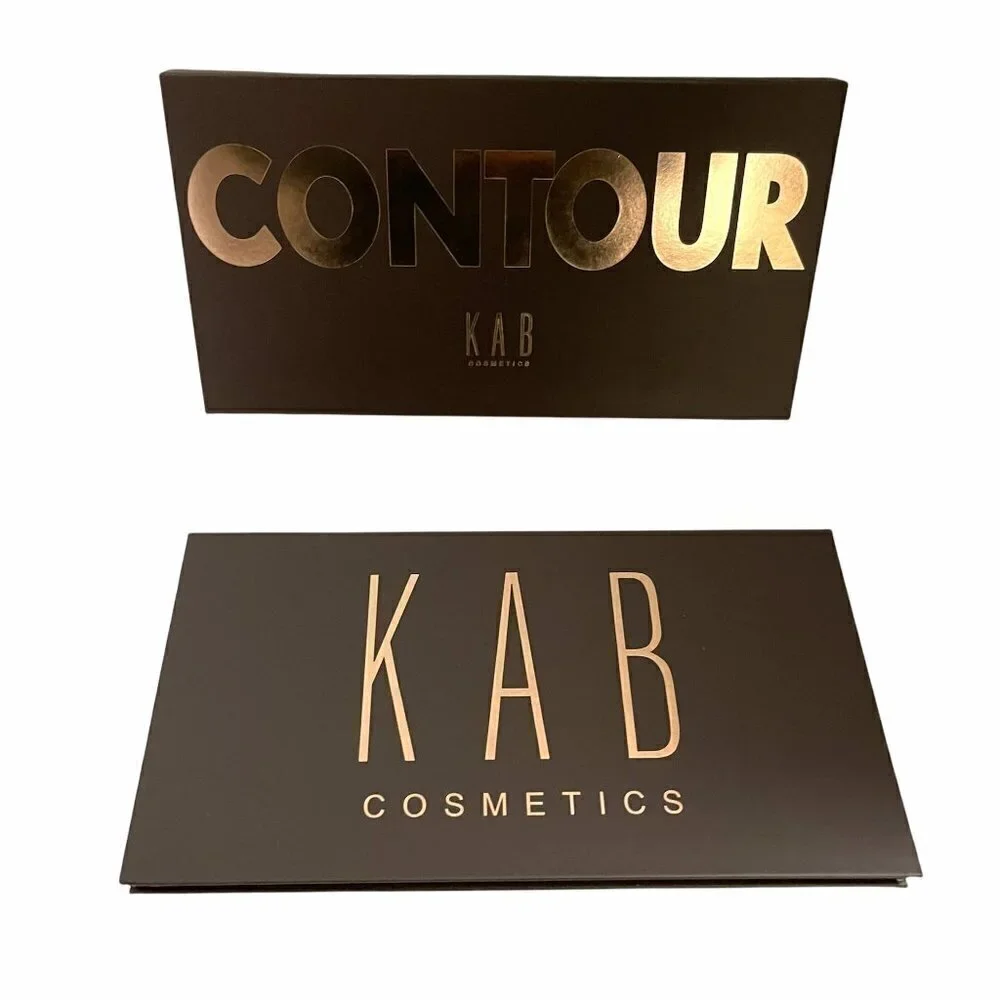 KAB Cosmetics BNIB 8 Shade Matte Contour Palette Volume I Cruelty Free